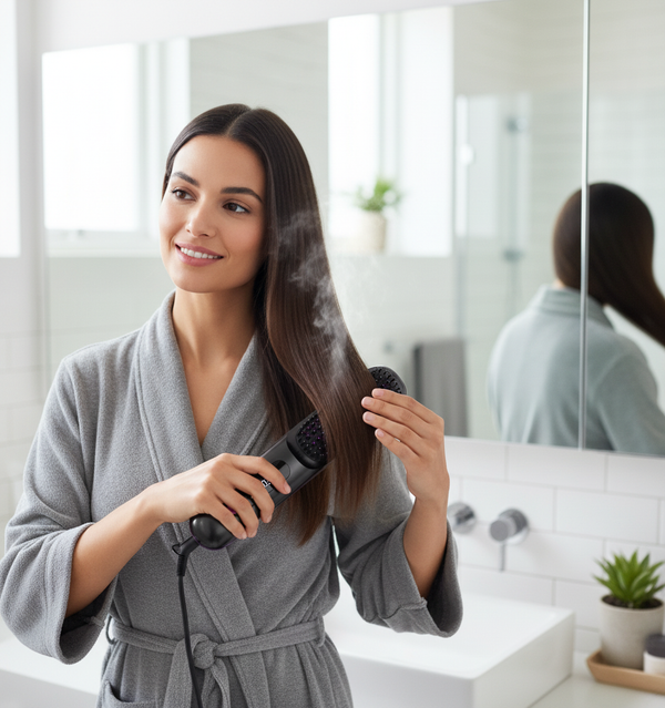 Escova alisadora - ângulo 45°