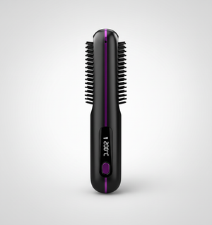 Escova alisadora - vista lateral