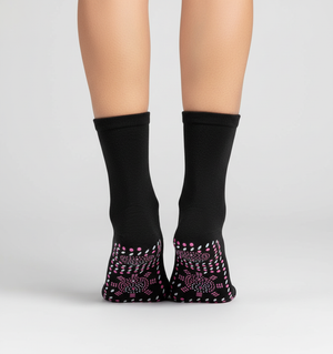 Meias no pé - traseira