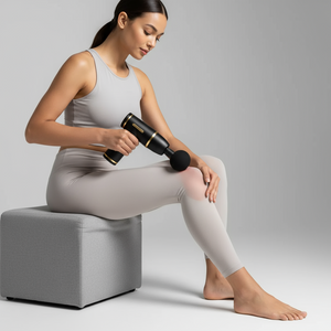 Uso na panturrilha, posição sentada